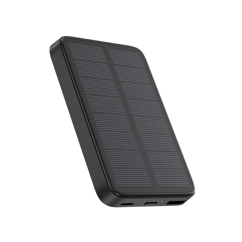 2022 New Product 3 in 1 Portable Solar Mobile Power Bank Mini Portable Charger for Smart Phone for Earbuds Case