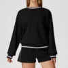 Black Sweatshirt&Shorts