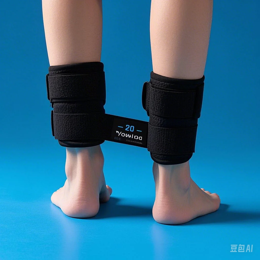 MCG Stepless Adjustable 100-Pod Force Ankle & Wrist Weights Soft and Strong Muscle-Strengthening Exercise Band