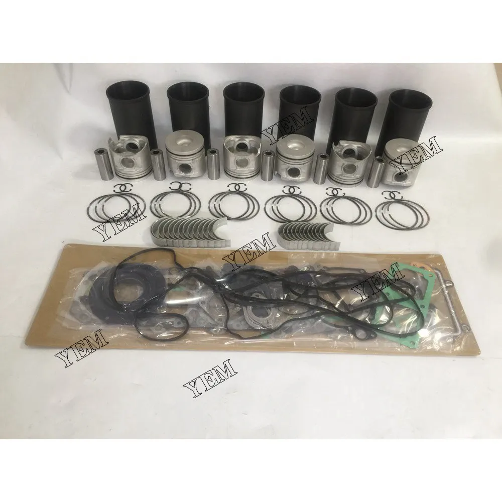 Brand New 6D16 Overhaul Kit With Gasket Set for Mitsubishi Engine. 6