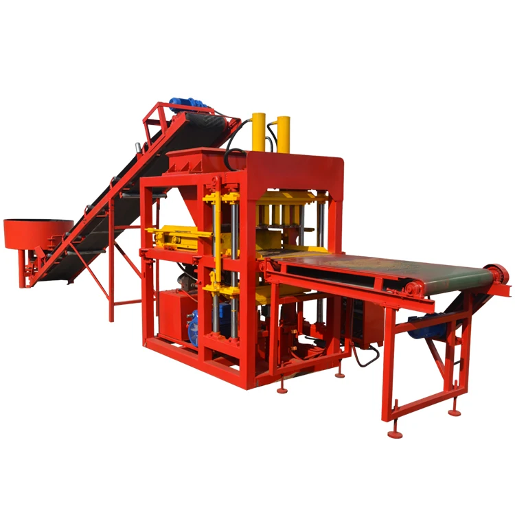 Brick Production Line Processing and Hydraulic Pressure Method Clay Block Making Machine