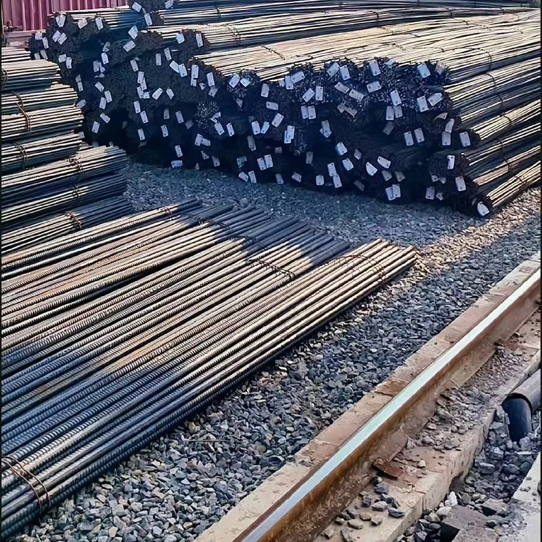 Threaded Steel Rebars 10-40mm Coil & 8-14mm Hrb400hrb500 Specifications manufacture