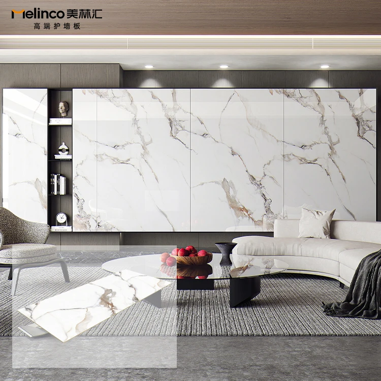 5mm Bamboo Wood Fiber Wall Panels Price PVC PET Film Cladding Wall Paneling WPC Fiberboard Sheet Solid TV Sofa Background Board