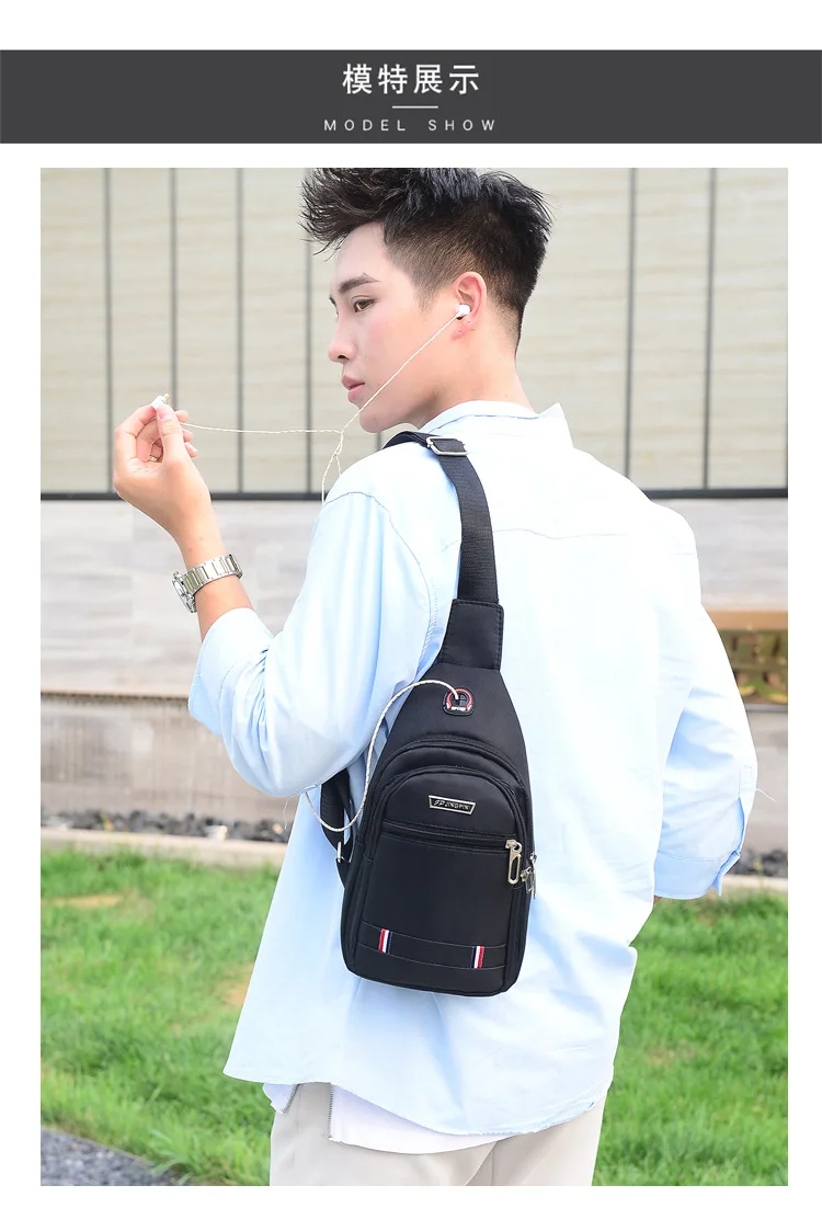New Designer Men's Shoulder Bag Nylon Casual Crossbody Bags Fashion ...