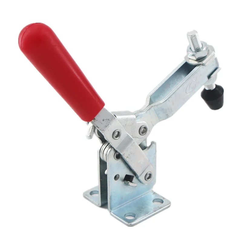 Horizontal Flanged Base 815LB 370Kg Vertical Toggle Clamp 12265 Hand Tool Toggle Clamp Heavy Duty Toggle Clamp