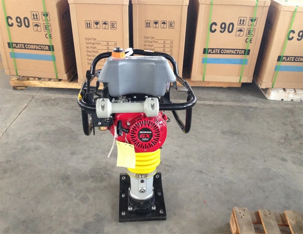 Японский бензиновый дорожный двигатель GX160 Rammer R80