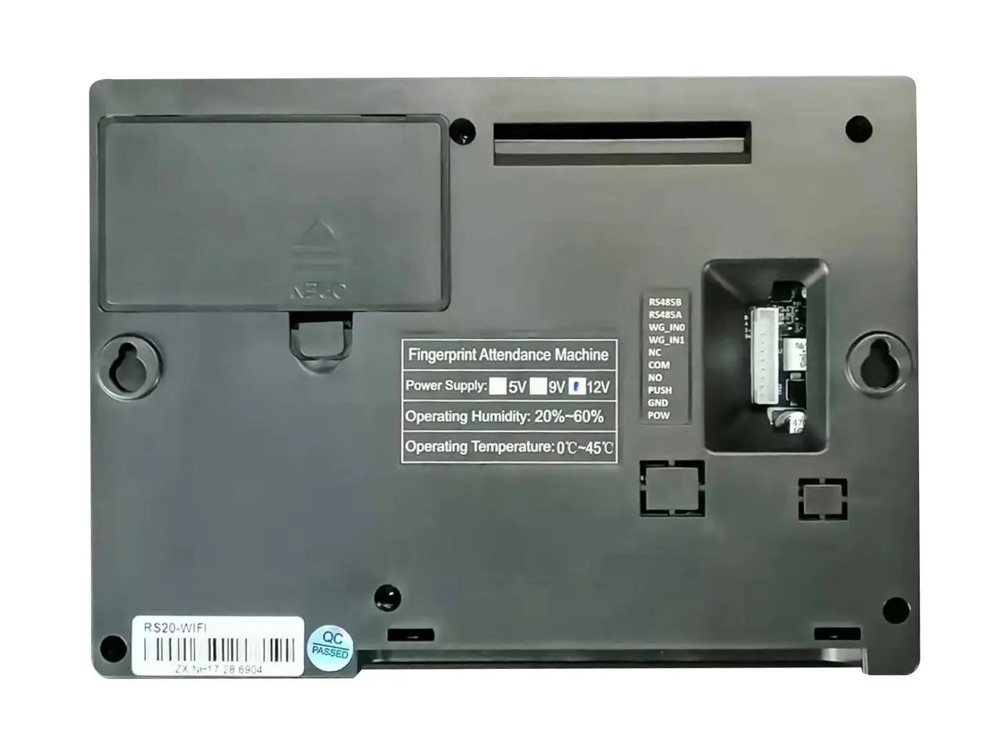TM20 Biometric Time Recording Fingerprint Scanner Rfid Time Attendance Machine