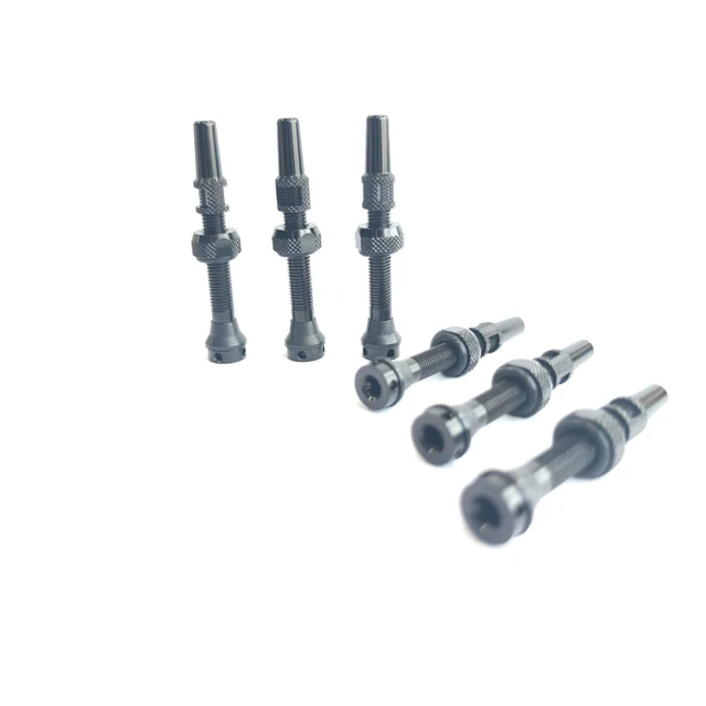 Customizable Sizes 50mm 60mm 80mm Rear Bicycle Tubeless Valve French/American Made Aluminum Alloy Titanium Copper Handlebar