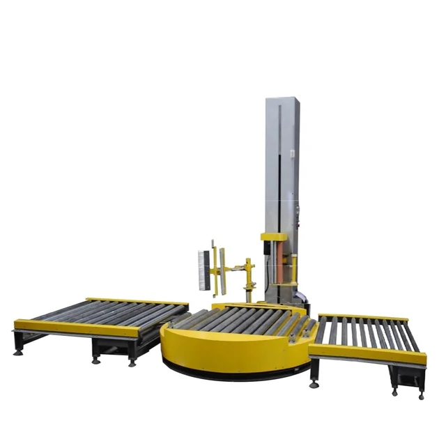 Mini Stretch Film With Plastic Dispenser	 Packing Wrapping Pallet Machine Forklift Enter Turntable