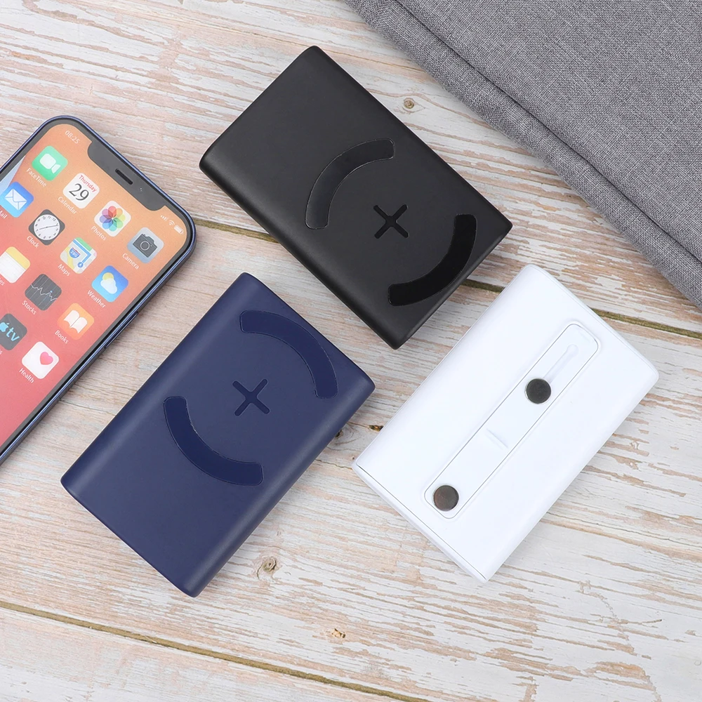 
 Портативное зарядное устройство, магнитный внешний аккумулятор 10 Вт, внешний аккумулятор для мобильного телефона, внешний аккумулятор 5000 мАч, зарядное устройство для мобильного телефона для iphone  