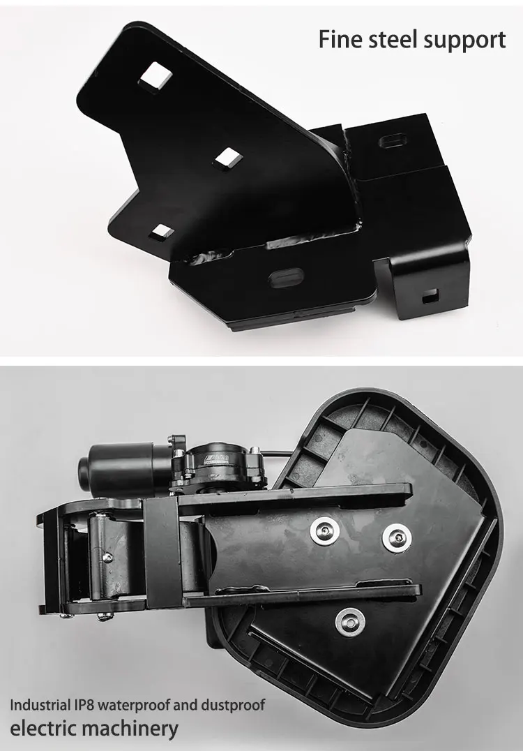 Custom Rear Bed Step Retractable Bumper Truck Tailgate Step for Ford F-150 trunk foot board F150 folding step manufacture