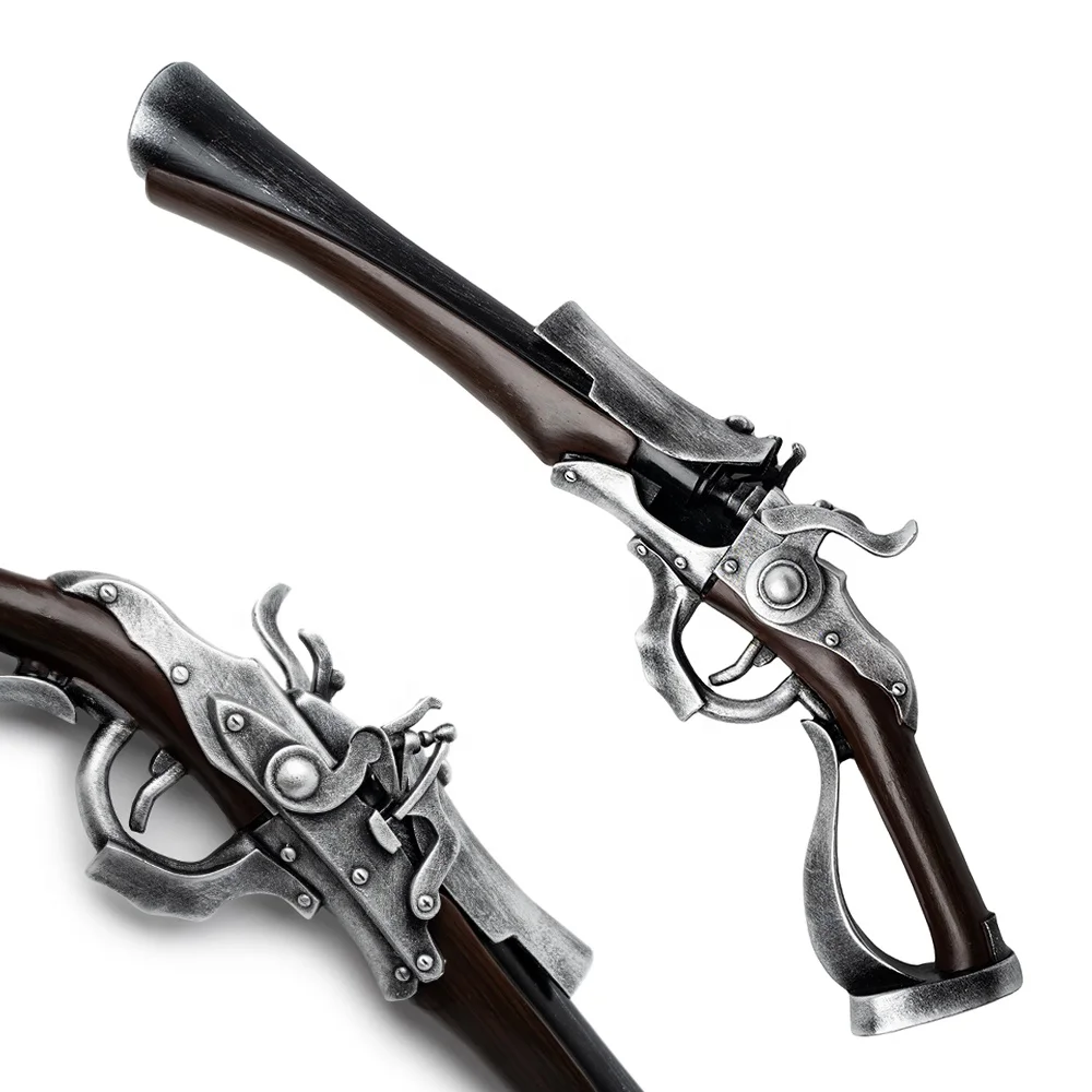 Bloodborne Hunter Pistol Replica - 1:1 Fiberglass Prop Gun Toy for