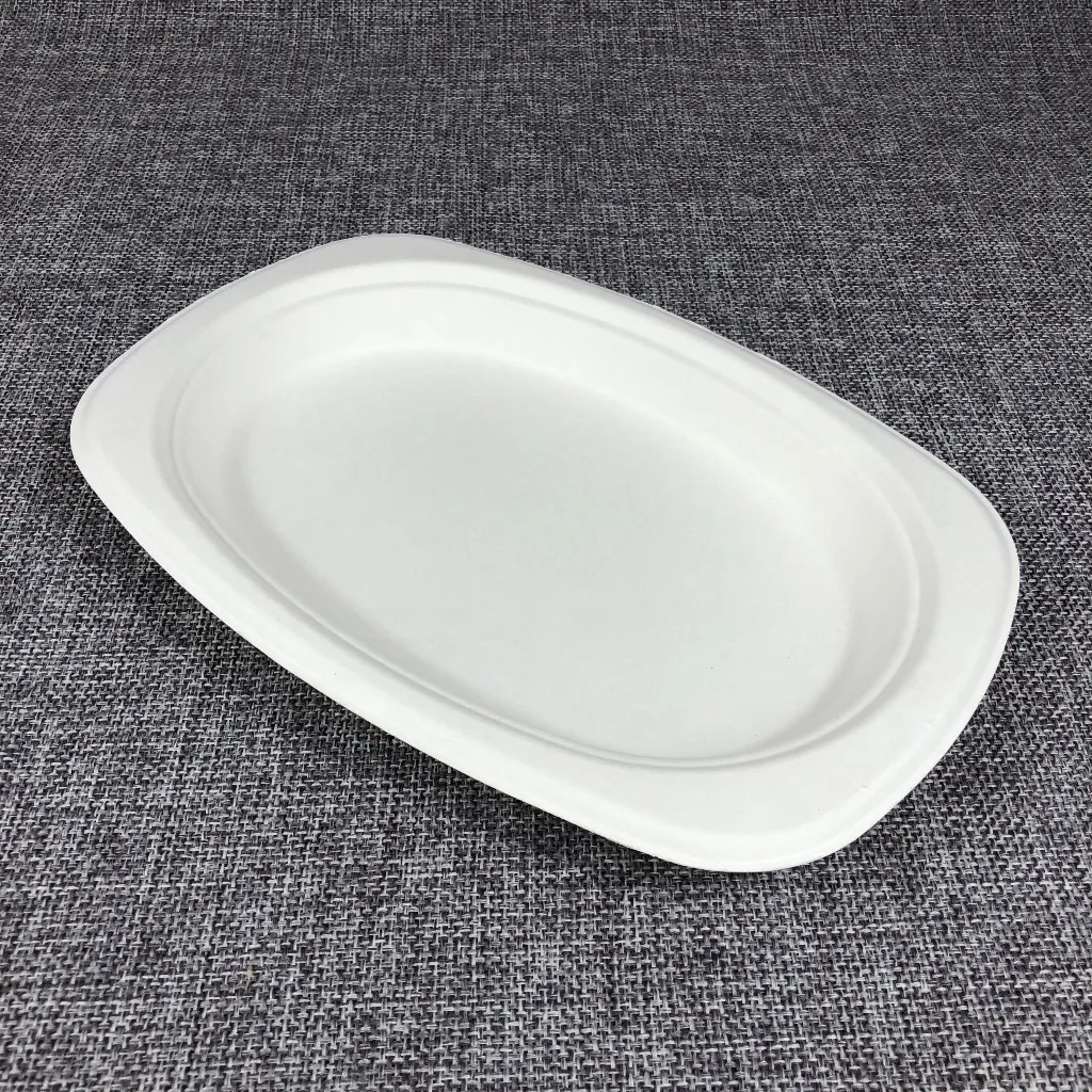 Wholesale 9 Inch Customised Round Disposable Dinnerware Paper Dinner