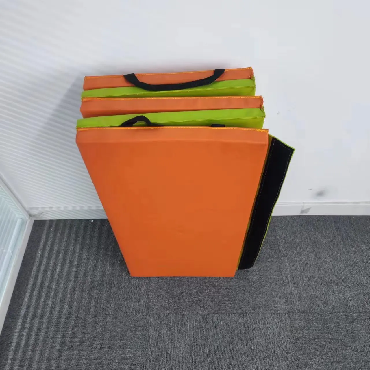 Fivefold Folding Gymnastics Exercise Tumbling Mat Pu Foam Landing Floor For Sports Use Buy