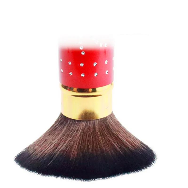 Щетка для шеи с логотипом на заказ, профессиональная металлическая щетка для чистки шеи, щетка для шеи для парикмахерской, щетка для шеи для парикмахерской