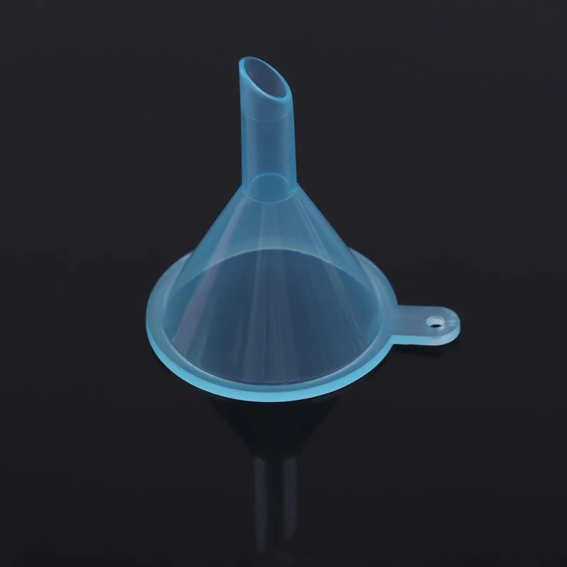 10pcs/set Mini Small Plastic Funnel For Perfume Liquid Oil Electronic Cigarette Vape
