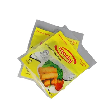 Source Custom printed heat seal plastic bag frozen food packaging for french  fries on m.