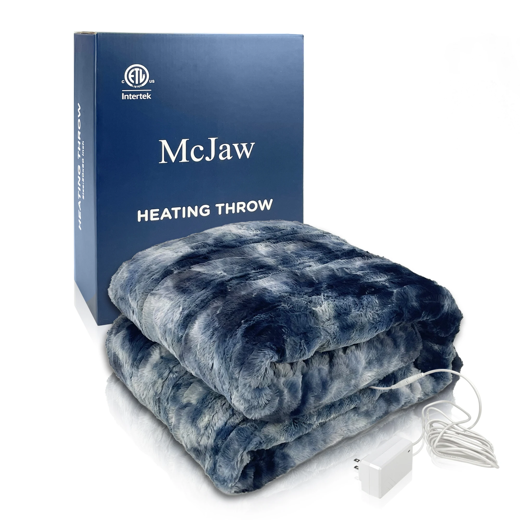 Factory Customization Low Voltage 50"*60"size Faux Fur Heated Throw