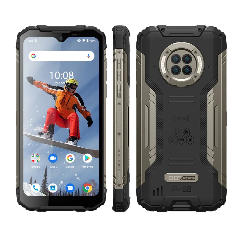 Водонепроницаемый мобильный телефон DOOGEE S96 Pro 8 Гб RAM 128 ГБ
