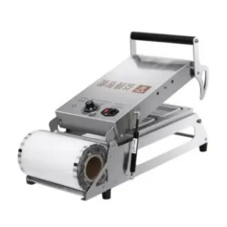 Hand Press Operation Sealing Machine Tray Container Sealer Machine