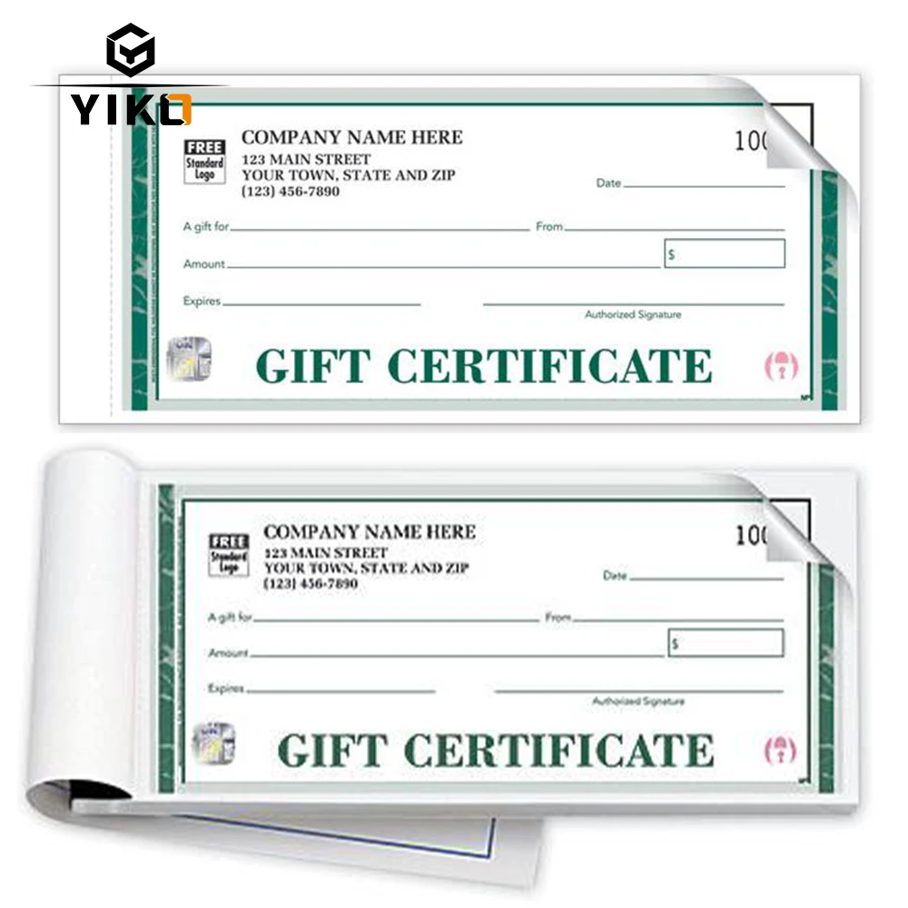 Customized Printing Blank Security Personal Checks Offset Paper Bank Cheque Pin Number Vouchers with Custom Logo for Writing