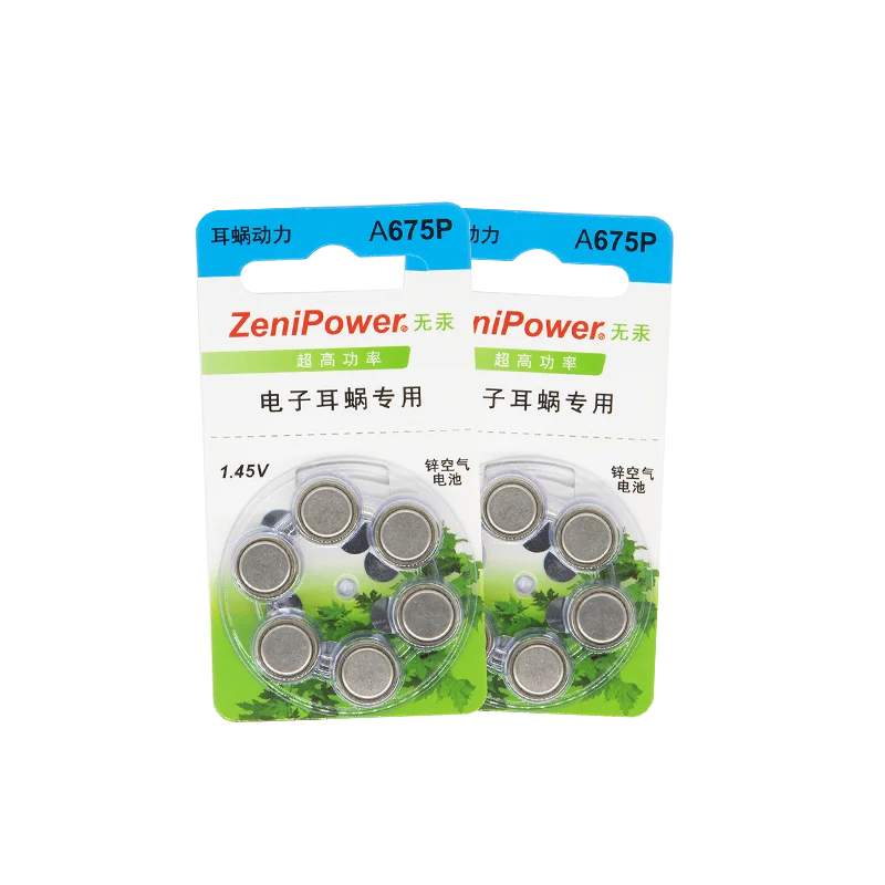 Wholesale Zeni Power High Quality Silver 675 A675P 1.45V Button Cell ...