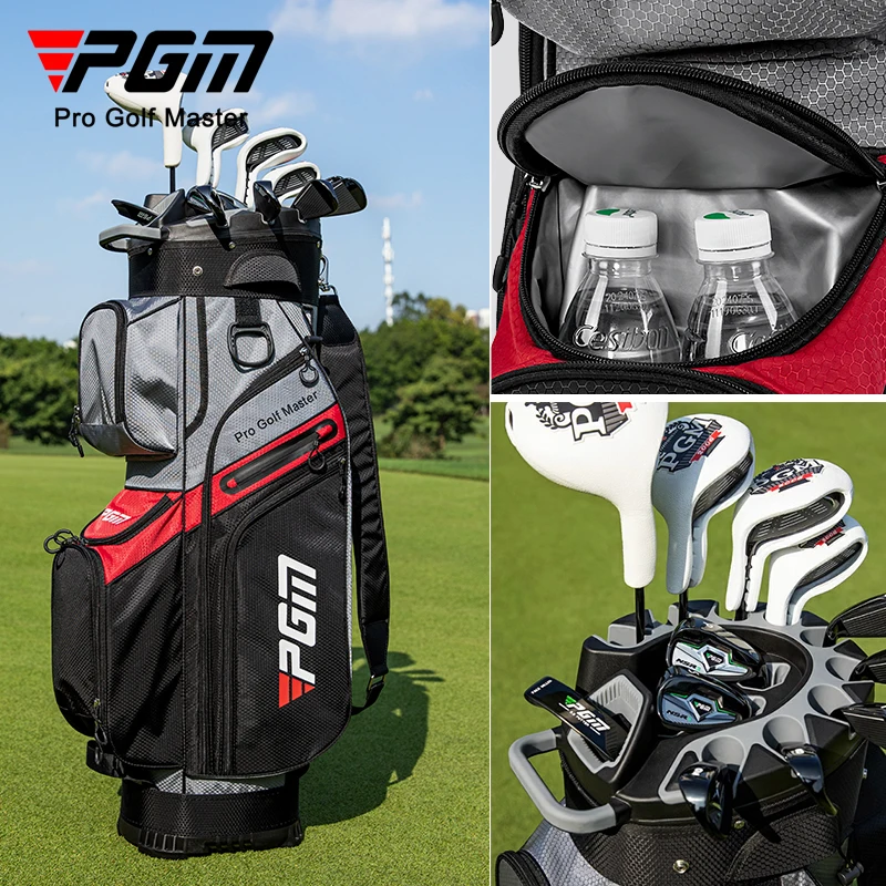 PGM QB134 Custom Logo Golf Cart Bag - Waterproof 14 Way Divider