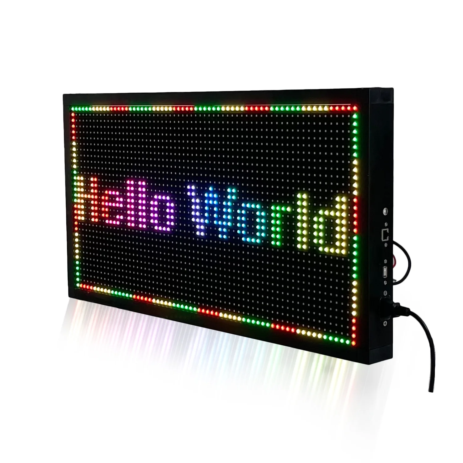Full Color LED Scrolling Signs Message Board Indoor Programmable P2.5 ...