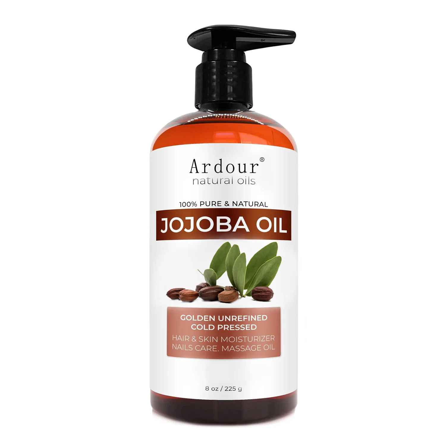 Масло жожоба с насосом 100% чистого и натурального золотистого нерафинированного холодного отжима без сахара гексана детское парфюмерное масло оптом