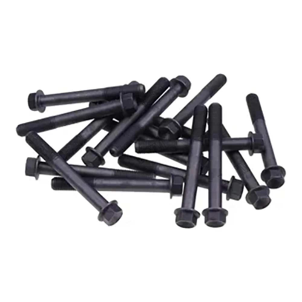 14Pcs Cylinder Head Bolt 14601-0345-0 for Kubota Engine WG972 Tractor B7300 B7400 BX1500 BX1800 BX2230 BX2350