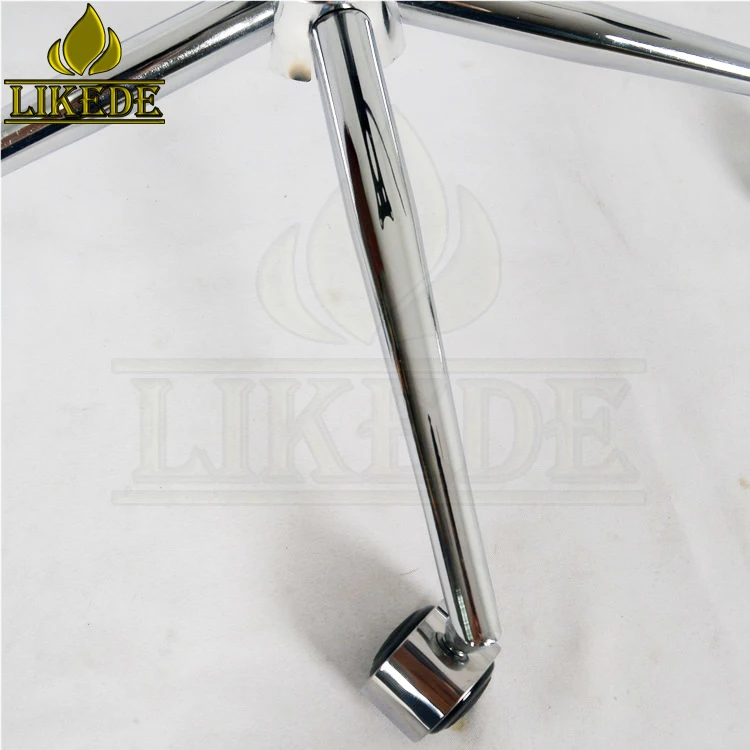 Metal Five-Legged Office Computer Chair Base Chrome Iron Steel Stylish Metal Furniture Legs