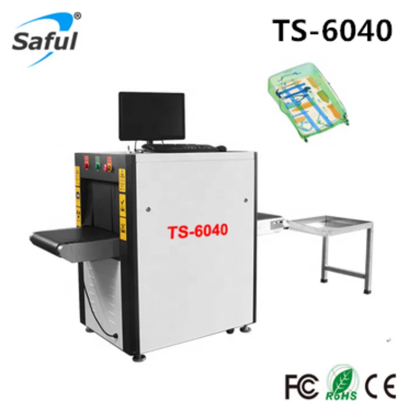TS-6040 Luggage Checking X Ray Scanner Machine Security Inspection