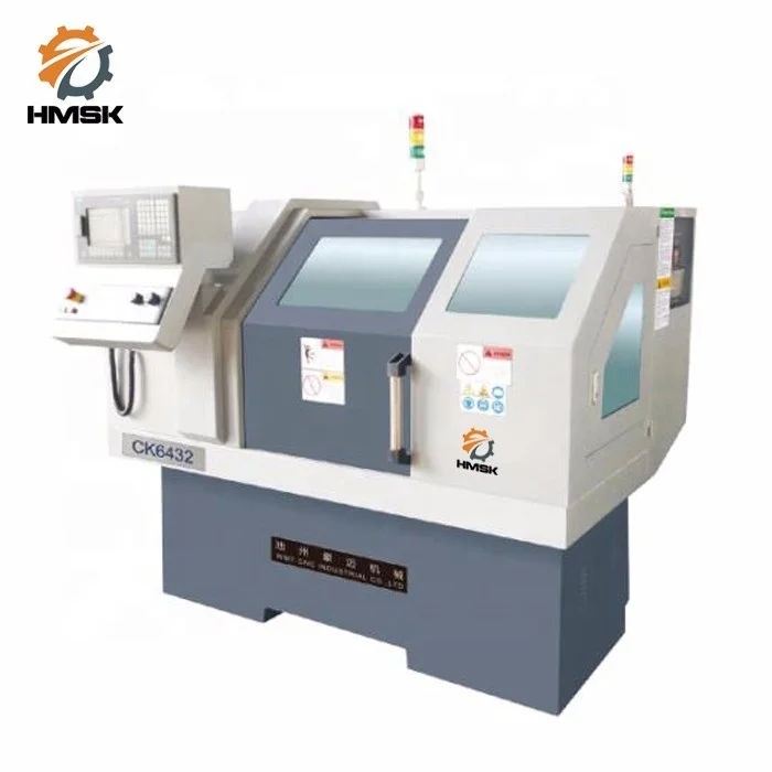 Torno Cnc Turning Machine CK6432 China Manufacturer Horizontal CNC Lathe Machine Flat Bed Cnc Lathe Machine with Siemens System