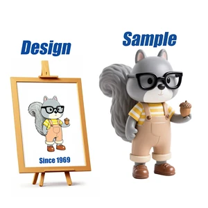 Shengye Factory Custom Squirrel Animal Action Figure Resin Vinyl Plastic Collectible Mystery Blind Box Action Model Figure Toy