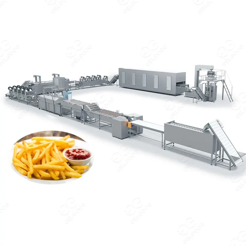 Automatic Potato Hash Brown French Fries Making Machine
