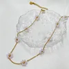 Gold pink jade