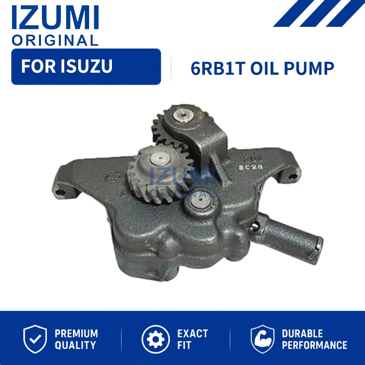IZUMI ORIGINAL 6RB1T 1-13100-241-0 1-13100-201-1 Oil Pump diesel Engine Parts for Isuzu
