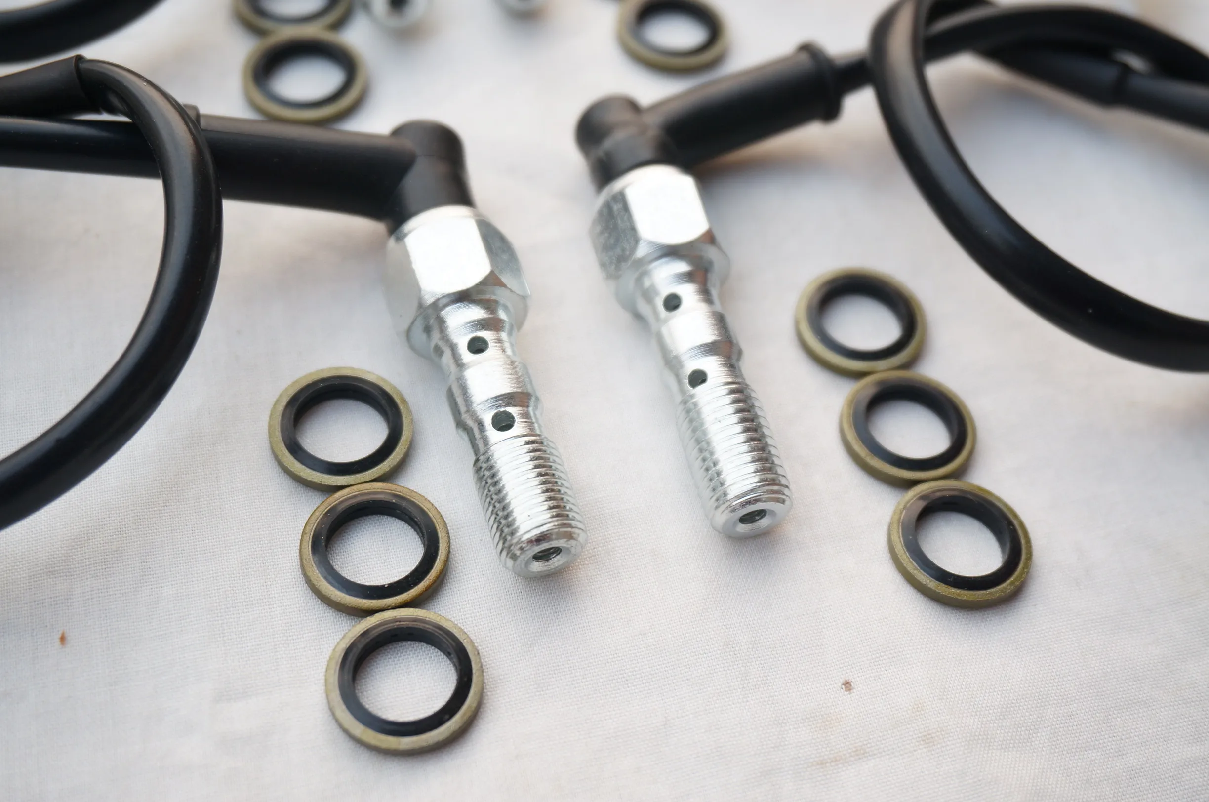 Одиночный Гидравлический Тормозной выключатель для мотоцикла с шагом болта