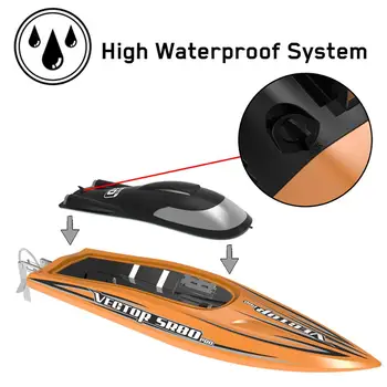 VOLANTEXRC 2.4G ラジコンレーシングボート 70km/h リモコンおもちゃ