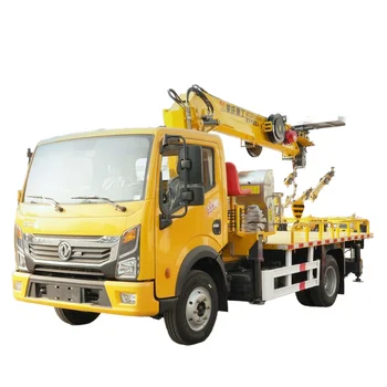 China Truck Crane Manufacturer 8 Tons 30m Multi-section Boom Telescopic Crane High Truck Mounted 4 Tons Aerial Work Platform