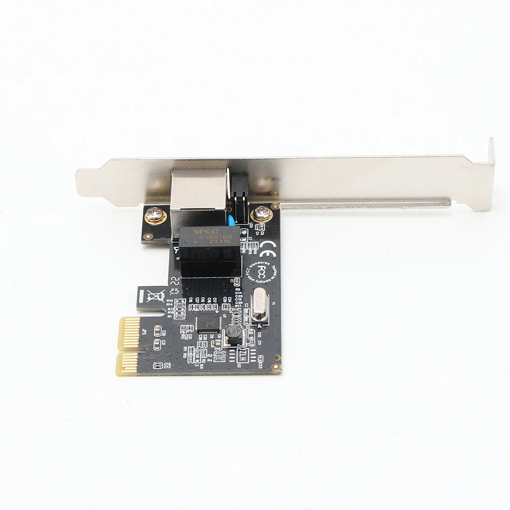 Экономичная PCI-E 1X гигабитная сетевая карта для настольного компьютера Проводная RTL8111