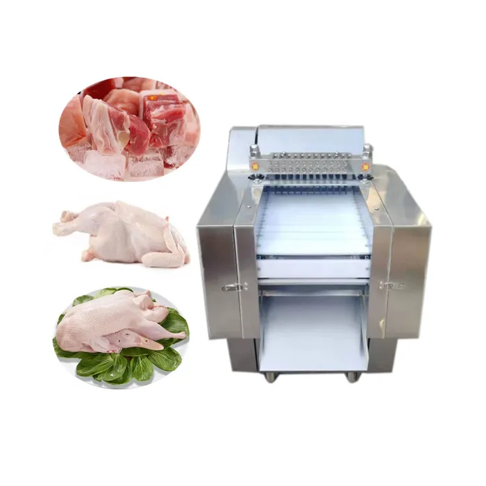 Factory  Sales	fish Head Cutting Machine	meat Mincer Cutter Slicer Ham	cut Steak Chicken Cuber Automatic Dice Meat Dicer Machine