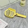 Large cat litter scoop, yellow