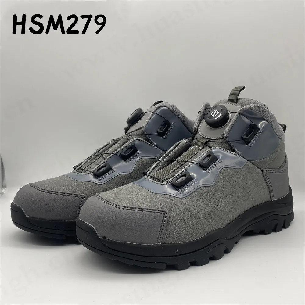 CFM,latest style rotary buckle design grey combat boots anti-shock EVA+rubber outsole tactical boots for sale HSM279