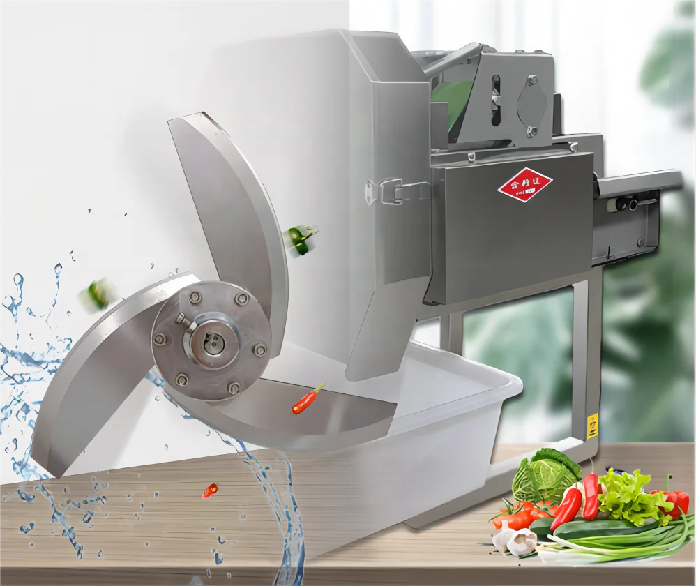 Machine à Couper Les Légumes Pro - Inox - Automatique - Céleri, Poireau - NEUF