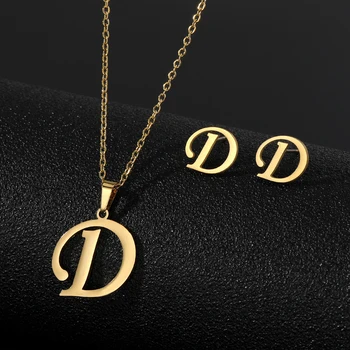 Letter Jewelry Set Fine Jewelry Body Chain Stainless Steel  for women Piercing Jewelry Wholesale