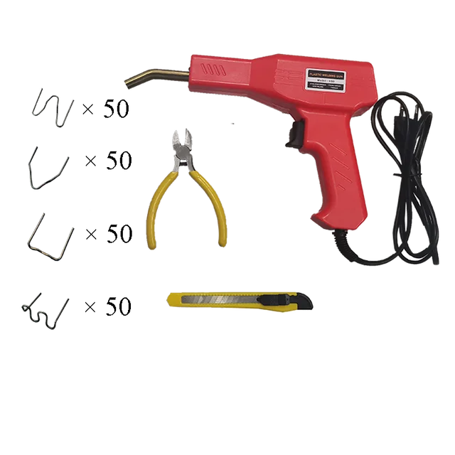 Hot Plastic Welder Car Bumper Repair Kit welding machine automobile crack service plastic Welding Gun Plastic Repair Kit