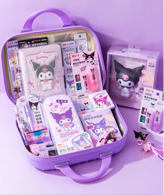 Kuromi Student Stationery Gift Set Kuromi Children Stationery Gift Set