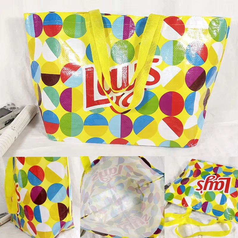 Shopping Tote RPET Bag Reusable Polypropylene Packaging Laminated OEM Non Woven Bag supplier