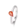 18K White Gold